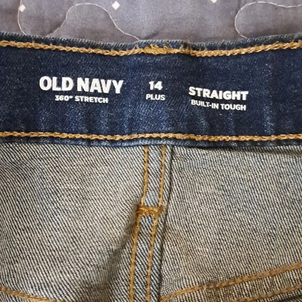 Old Navy Straight jeans size 14 plus